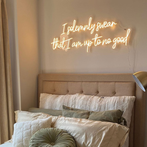 Letrero Neon Led Personalizado - 140x40cm - Cotiza Tu Frase