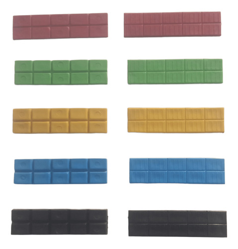 Calzos Plásticos Para Acristalamiento 4mm X 100ud