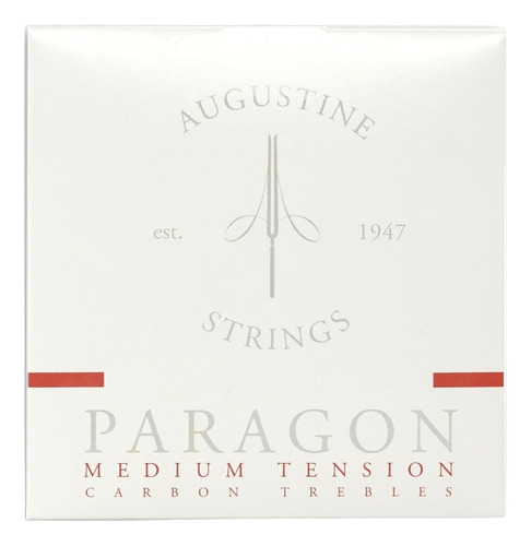 Encordoamento Augustine Paragon Red Carbon Medium Tension