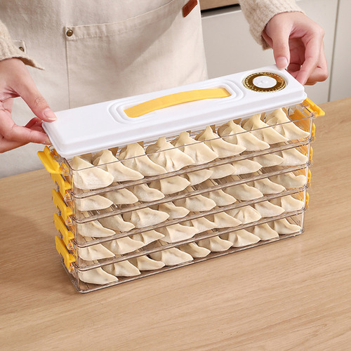 Caja For Albóndigas Gap Storage, Color Amarillo