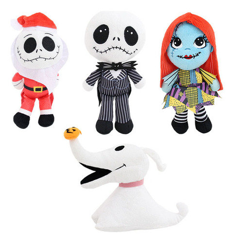 Muñecas Navideñas De Halloween Jack Doll Lisa White Dog