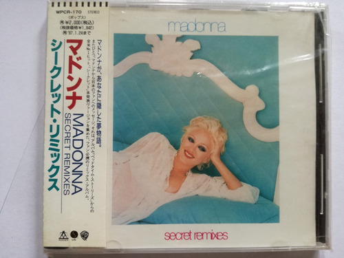 Madonna - Secret Remixes - Obi 1995 Oop Cd-  Japan