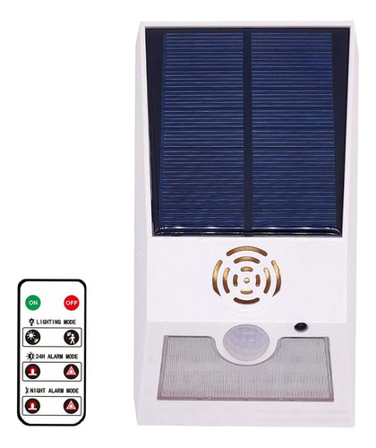 Alarma De Sonido Solar, Luz, Sensor De Movimiento, Alarma