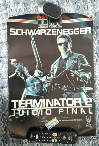 Póster Original Pelicula Terminator 2 Afiche Cartel