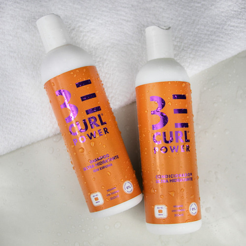 Kit Sh No Poo + Cr De Pentear Styling Cream Be Curl Crespos