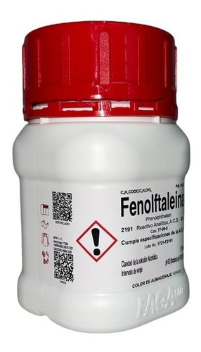 Fenolftaleína R. A. De 25g Fagalab