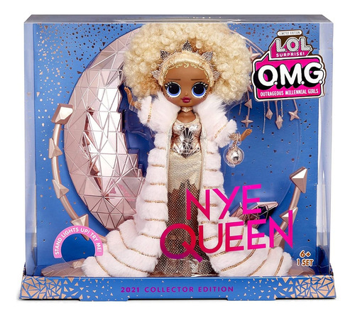 Muñeca Nye Queen Coleccionable Lol Surprise Omg Edad 6