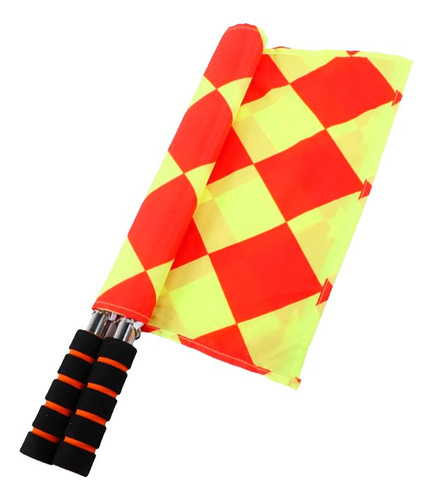 Bandeira Xadrez Auxiliar Juiz Bandeirinha 1 Par Já
