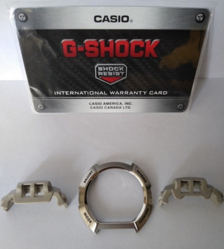 Kit Bezel Adaptadores Originales Casio® G Shock G-800d Nuevo