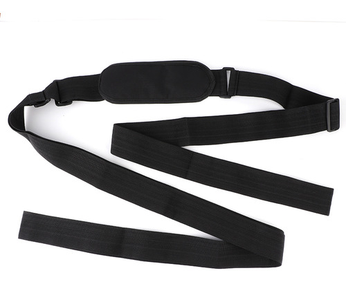 Correa Para Tabla De Surf Con Hombro Ajustable Negra De 5 Cm