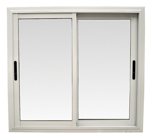 Ventana Corrediza Aluminio Blanco Modena V. Entero 150 X 60 Blanco