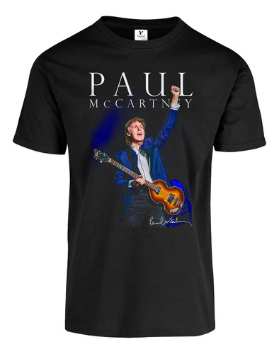 Playeras Paul Mccartney Beatles Full Color - 9 Modelos Aquí