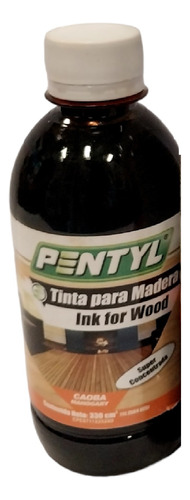 Tinta Para Madera Pentyl® Color Caoba Base Solvente 330cc