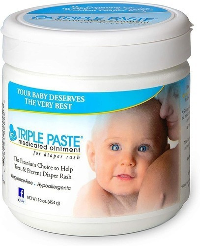 Crema O Pomada Para Bebe Triple Paste