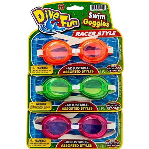 Gafas De Natación Niños Paquete De 3 Estilos Surtidos...