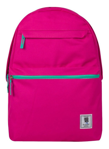 Mochila escolar Chenson Escolar 1818 color fucsia diseño lisa 27L