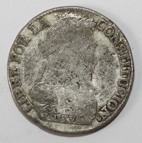 Antigua Moneda Bolivia 1830 4r Potosi