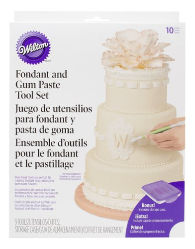 Juego De Herramientas Wilton Para Fondant Y Goma De Mascar, 