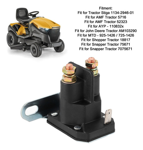 Interruptor De Relé Solenoide De Arranque 9251426 7251426, 1
