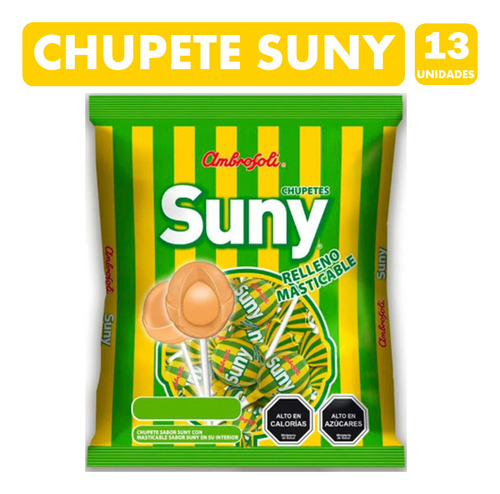 Sunny En Formato De Coyac - Chupetes (bolsa Con 13 Unidades)