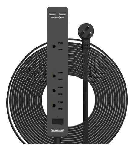 Cable De Extensión Largo De 15 Pies, Cable De Extensión Plan