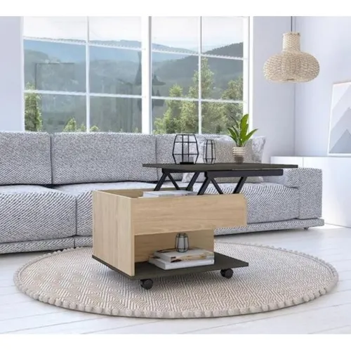 Combo Para Sala Panel De Tv Y Mesa De Centro Extensible