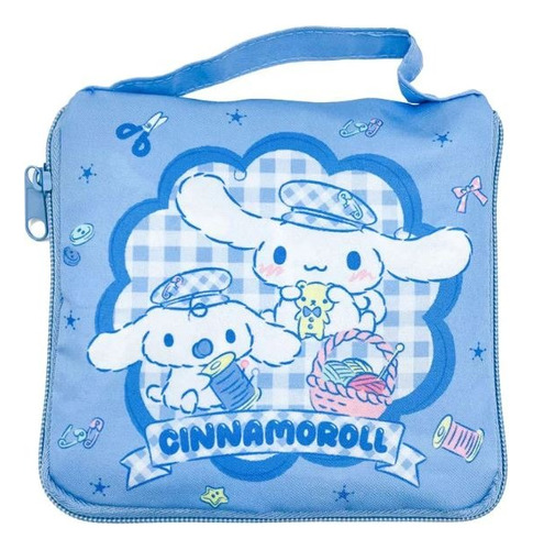 Bolsa De Mano Reutilizable Cinnamoroll (gingham Paperboy)