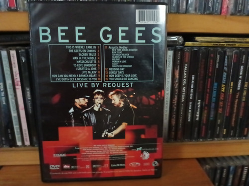 Bee Gees - Live By Request Dvd 2001, (Usado)