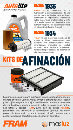 Afinacion 10w30 Cobre Corsa L4 1.8l 03 - 08 F & A