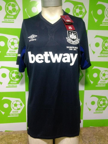 Camiseta West Ham United 2015-16 Umbro Tercera Equipación 