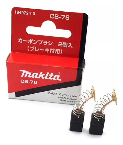Juego Carbones Makita Cb-76 194972-0 P/ 1900b