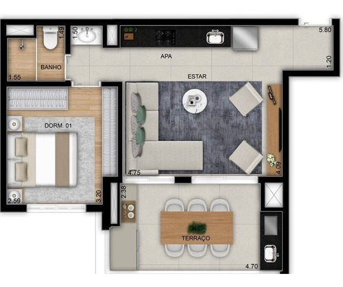 Imagem 19 de 27 de Apartamento À Venda No Bairro Brooklin Paulista - São Paulo/sp - O-27256-44485
