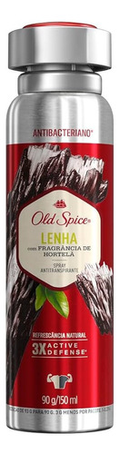 Desodorante Antitranspirante Old Spice Lenha 150ml Kit C/06