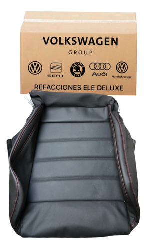 Tapizado De Asiento Vw Golf Gti 16-21 Rojo/negro Original