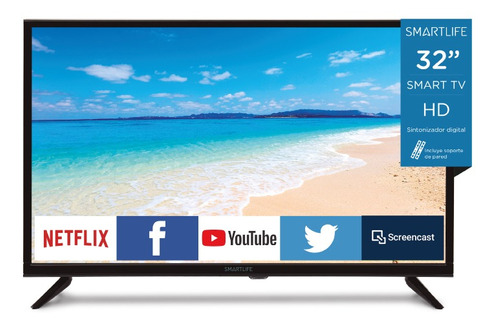 Smart Tv Led Televisor 32 Smartlife Digital Hdmi