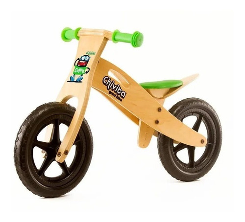 Bicicleta Chivita Infantil En Madera 