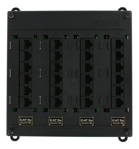 Panel De Conexiones Cat5e De 24 Puertos Eb 476tm524, Mo...