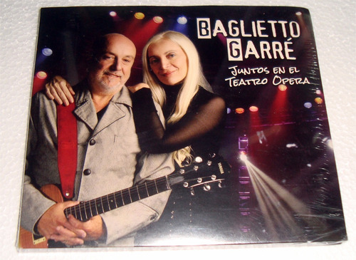 Baglietto Garre Juntos En Teatro Opera Cd Nuevo Kktus
