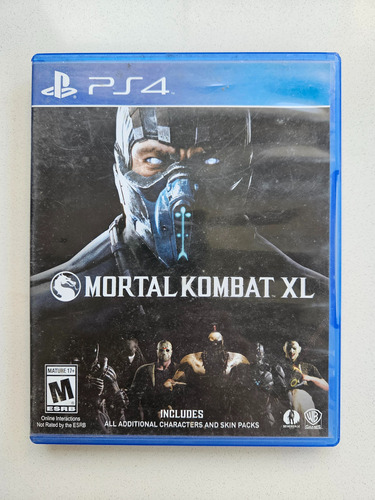 Mortal Kombat Xl Ps4 Físico