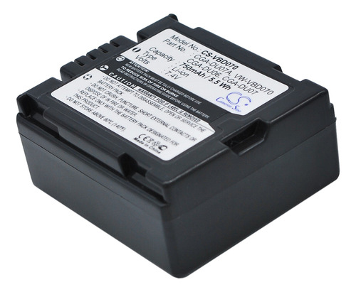 Cxyz Reemplazo Bateria 750 Mah Para Hitachi Cgr-du06e 1b