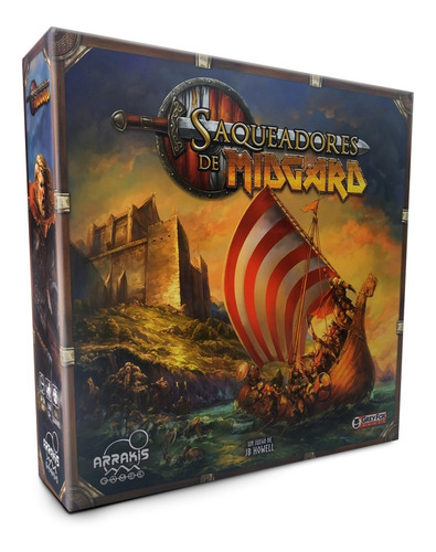 Saqueadores De Midgard - Buró De Juegos - Juego Con Vikingos