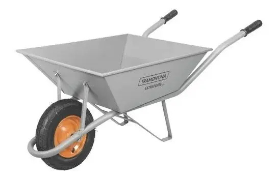 Carrinho Mão Tramontina Pneu Camara 65l Carriola Extraforte