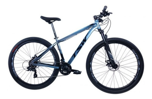 Bicicleta Tsw Ride 2019 Bike Mtb Aro 29 Cinza Pronta Entrega