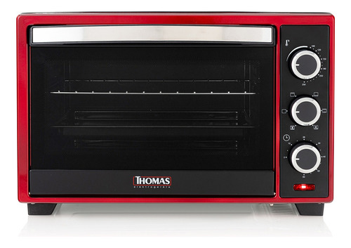 Horno Electrico Thomas Th-26r Rojo