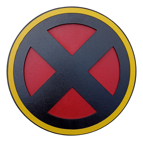 Cuadro X-men Logo Marvel Avengers Cuadrito Madera Vofi.arg