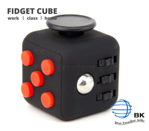 Fidget Cubo Juguete Estrés Ansiedad Ayuda Enfoque Puzzle