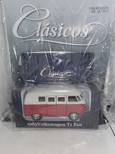 Volkswagen T1 Bus Kombi 1963 Colección Clasicos 1:43