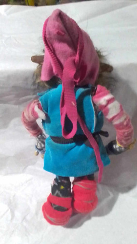 Muñeco Duende Ñomo Articulado Brazos Y Piernas Alto 35 Cm (Usado)