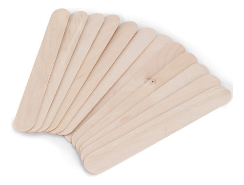 Barras Depilatorias Desechables De Madera, 50 Unidades
