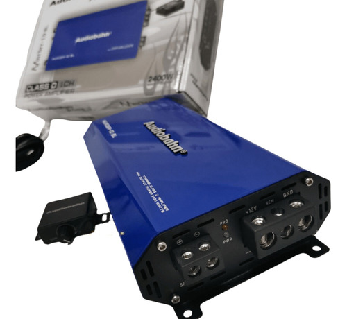 Amplificador Case D Audiobahn Compac 1ch Murder-1d 2400w
